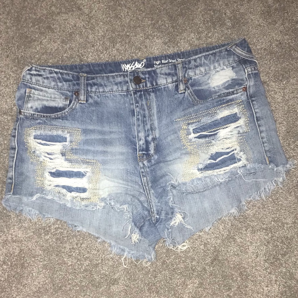 Mossimo Denim Short Shorts